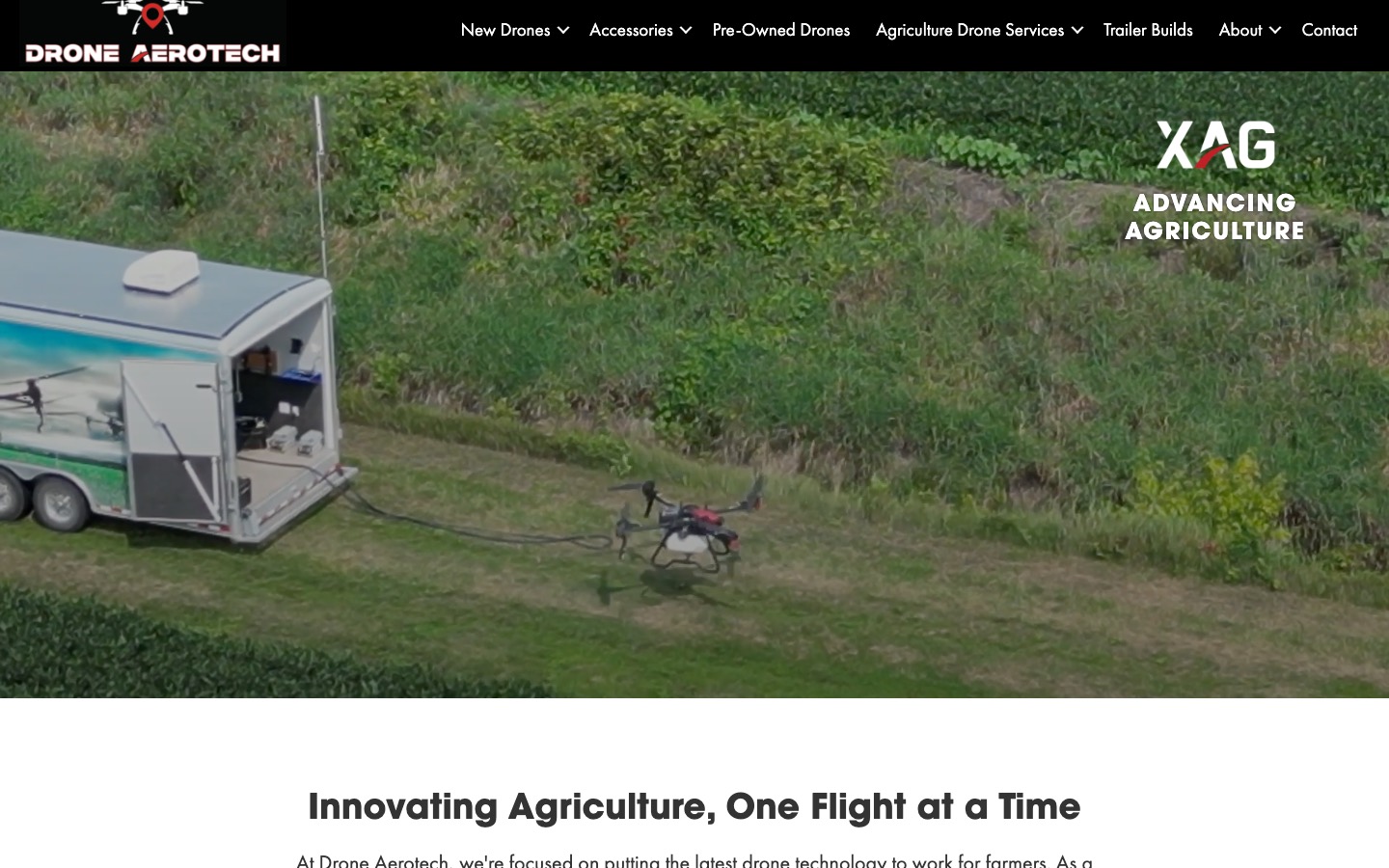 The current homepage